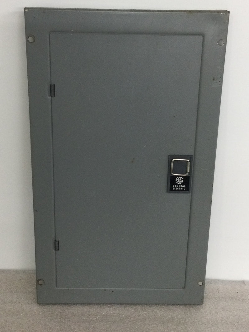 GE General Electric TM1612S/F 24 Space 125 Amp 120/240V 3 Wire Load Center Cover With Main 18" x 10 1/2"