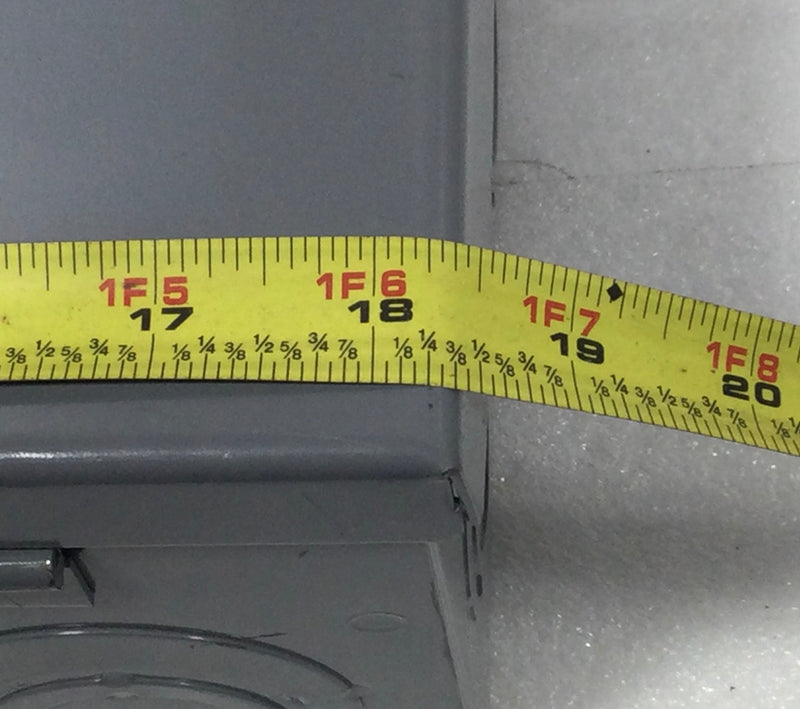 Square D DU323RB 100 Amp 3 Pole 120/240V Non-Fused Safety Switch Disconnect