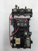 Allen-Bradley 509-AOXD 18 Amp 2 Pole 115-230V 1-2 HP Motor Starter w/120V Coil