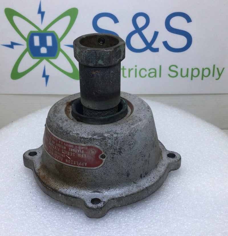 Appleton Elec. 3/4" EFHU/EFH75120 Flexible Fixture Hanger Cover Swivel Mount