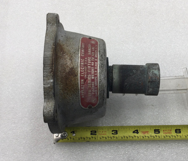 Appleton Elec. 3/4" EFHU/EFH75120 Flexible Fixture Hanger Cover Swivel Mount