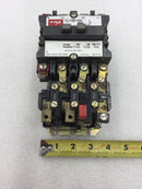 FPE Federal Pacific 4204 CU13S-01 27 Amp Contactor/Starter 200-575 VAC 7.5 to 10 HP with Overload Relay and 120 VAC Coil