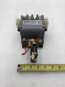 Furnas 14CP12A*81 18 Amp 2 Pole 115/230 VAC 1-2 HP Motor Starter w/120 VAC Coil
