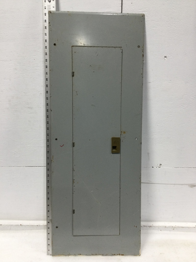 GE TM4020CCU 200 Amp 40 Space 120/240V Panel Door w/Main 41 5/8" x 15 3/8"