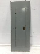 GE TM4020CCU 200 Amp 40 Space 120/240V Panel Door w/Main 41 5/8" x 15 3/8"