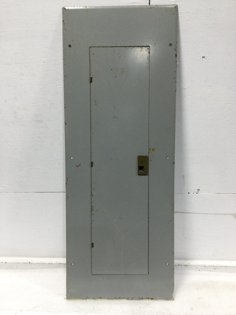 GE TM4020CCU 200 Amp 40 Space 120/240V Panel Door w/Main 41 5/8" x 15 3/8"