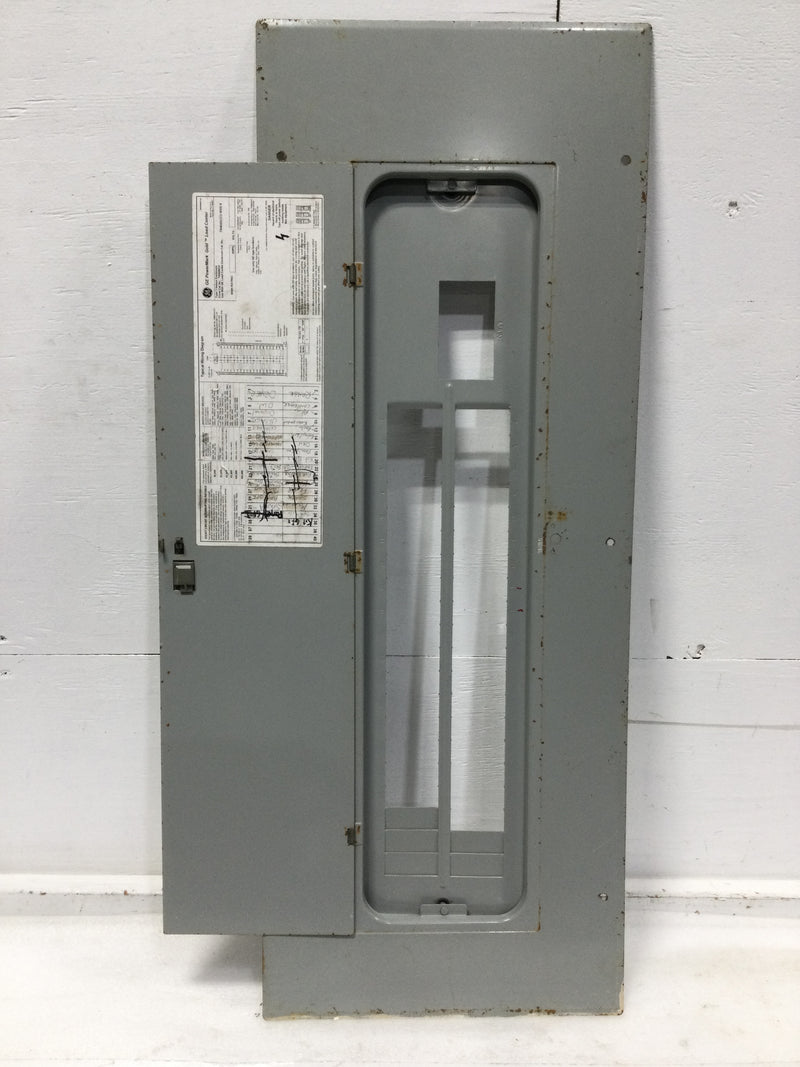GE TM4020CCU 200 Amp 40 Space 120/240V Panel Door w/Main 41 5/8" x 15 3/8"