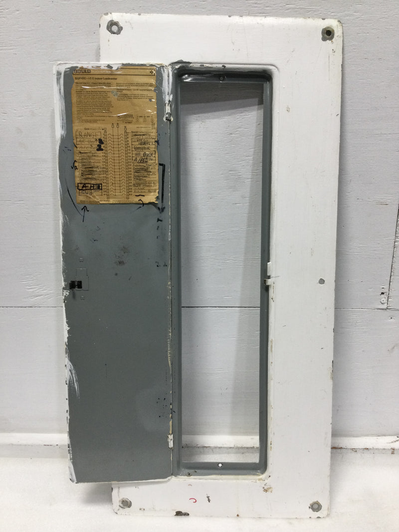 Gould/ITE GQF42C 225 Amp 42 Space 120/240V Panel Door 34 1/8" x 15 1/2"