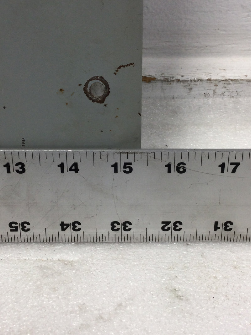 FPE X150-2030C 150 Amp 20 Space 120/240V Panel Door w/Main 26 1/8" x 15 3/8"