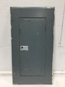 Westinghouse B20 1632CG 200A 22S 120/240V Panel Door w/Main 28 1/8" x 15 1/8"