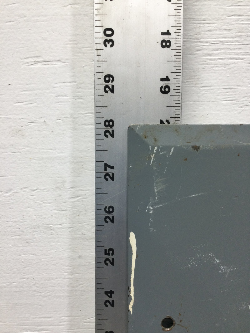 Westinghouse B20 1632CG 200A 22S 120/240V Panel Door w/Main 28 1/8" x 15 1/8"