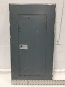 Westinghouse B20 1632CG 200A 22S 120/240V Panel Door w/Main 28 1/8" x 15 1/8"