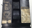 Westinghouse JB3225W 225 Amp 3 Pole 600V  Breaker w/Shunt Trip - Cosmetic Flaw