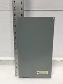 Eaton BR2L125RP 125 Amp 2 Space 120/240V Panel Cover 11 5/8" x 6 1/2"