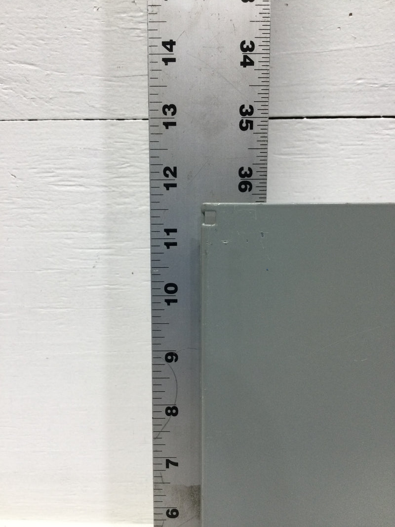 Eaton BR2L125RP 125 Amp 2 Space 120/240V Panel Cover 11 5/8" x 6 1/2"