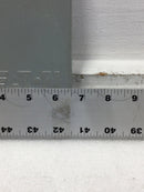 Eaton CH6L125R 125 Amp 6 Space 120/240V Panel Cover Only 11 5/8" x 6 1/2"