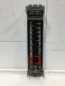 Square D QO Series 225 Amp 3 Phase 42 Space Load Center Guts Only 6"X26.5" -Flaw