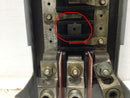 Square D QO Series 225 Amp 3 Phase 42 Space Load Center Guts Only 6"X26.5" -Flaw