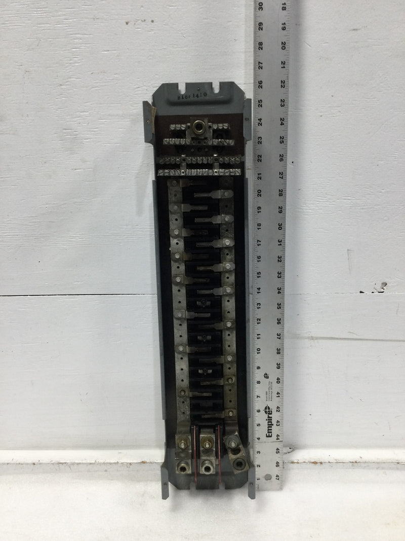 Square D QO Series 225 Amp 3 Phase 42 Space Load Center Guts Only 6"X26.5" -Flaw