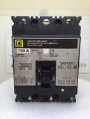 Square D FA32100 100 Amp 3 Pole 240V Circuit Breaker
