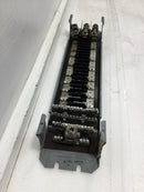 Square D QO Series 225 Amp 3 Phase 42 Space Load Center Guts Only 6"X26.5" -Flaw