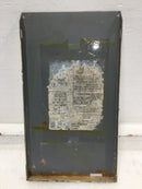 Cutler Hammer CH4R 125 Amp 2 Space 120/240V Panel Cover 11 5/8" x 6 1/2"