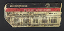 Westinghouse KA3225F 225 Amp 3 Pole 600V Circuit Breaker w/150 Amp Trip