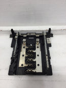 Square D HOM1224L125TC 125 Amp 6 Space 120/240V Load Center Guts Only 10" X 10"