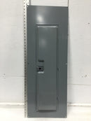 Square D QOC342MS 42 Space 120/240V Panel Door w/Main 39 3/8" x 14 1/4"