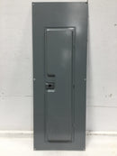 Square D QOC342MS 42 Space 120/240V Panel Door w/Main 39 3/8" x 14 1/4"