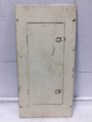 Wadsworth 150MB16-30 150 Amp 16 Space 120/240V Panel Door 27 1/4" x 13 3/4"