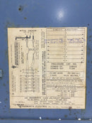 Wadsworth 150MB16-30 150 Amp 16 Space 120/240V Panel Door 27 1/4" x 13 3/4"