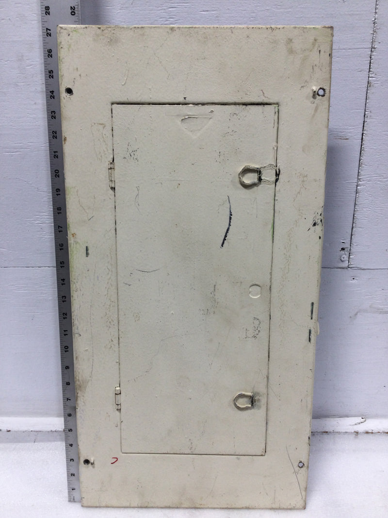 Wadsworth 150MB16-30 150 Amp 16 Space 120/240V Panel Door 27 1/4" x 13 3/4"