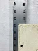 Wadsworth 150MB16-30 150 Amp 16 Space 120/240V Panel Door 27 1/4" x 13 3/4"