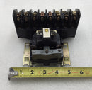 Square D 8903LG80 20 Amp 277-600 VAC 8 Pole Lighting Contactor w/ 120 VAC Coil