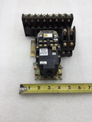 Square D 8903LX01200 30 Amp 277-600 VAC 12 Pole Lighting Contactor 120 VAC Coil