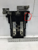 Square D HOM816M200PFTRB 200 Amp 8 Space Load Center Guts Only 11" x 18" - Flaw