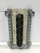 FPE LX116-24 125 Amp 16 Space Load Center Guts Only 14.25" X 8.5"- Missing Parts