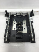 Square D HOM816L125PC 125 Amp 8 Space 120/240 VAC Load Center Guts Only 9" X 10"