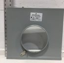 General Electric TSMR815CSFLFMG 150A 120/240V Meter Cover Only 13 1/4" x 14 3/8"