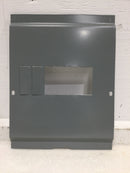 Square D HOM6-12L100RB 100 Amp 6 Space 120/240V Dead Front Only 11 1/4" x 8 5/8"