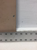 Square D RC816F200C 200A 8 Space 120/240V Hinged Cover/Door Only 20 1/2" x 14"