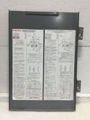 Square D QC816F150C/200C 200A 8 Space 120/240V Hinged Cover Only 20 1/2" x 14"