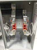 Milbank UAP1253-X-HSP 4 Terminal Ringless Large Closing Plate 3 Position Stainless Steel Hasp Aluminum Painted