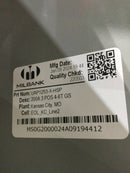 Milbank UAP1253-X-HSP 4 Terminal Ringless Large Closing Plate 3 Position Stainless Steel Hasp Aluminum Painted