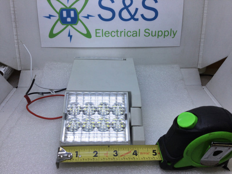 Emergency Lighting & Power Equipment LEDR-2 Fixed or Adjustable Double LED Lamp Heads 120-277V