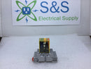 Idec RU4S-A110 Relay 6Amp 250VAC 6Amp 30VDC/Square D Socket Base 8502NR45 Series B
