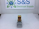Idec RU4S-A110 Relay 6Amp 250VAC 6Amp 30VDC/Square D Socket Base 8502NR45 Series B