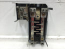 Square D QON12L200FTL 200 Amp 6 Space Feed Thru Load Center Guts Only 9" X 14"