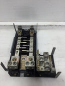 Square D QON12L200FTL 200 Amp 6 Space Feed Thru Load Center Guts Only 9" X 14"